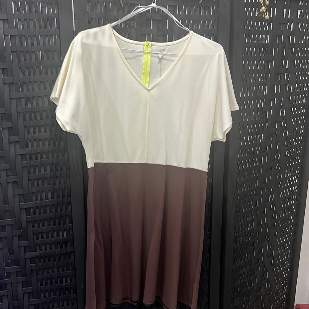 Brown Coach dress